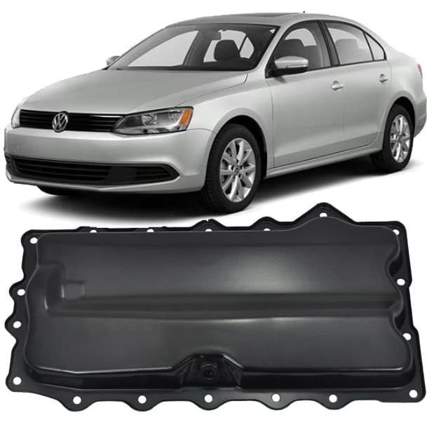 Tampa do Carter de Óleo do Motor Jetta 2.0 8V Flex Comfortiline de 2011 À 2017 - 06a103802b