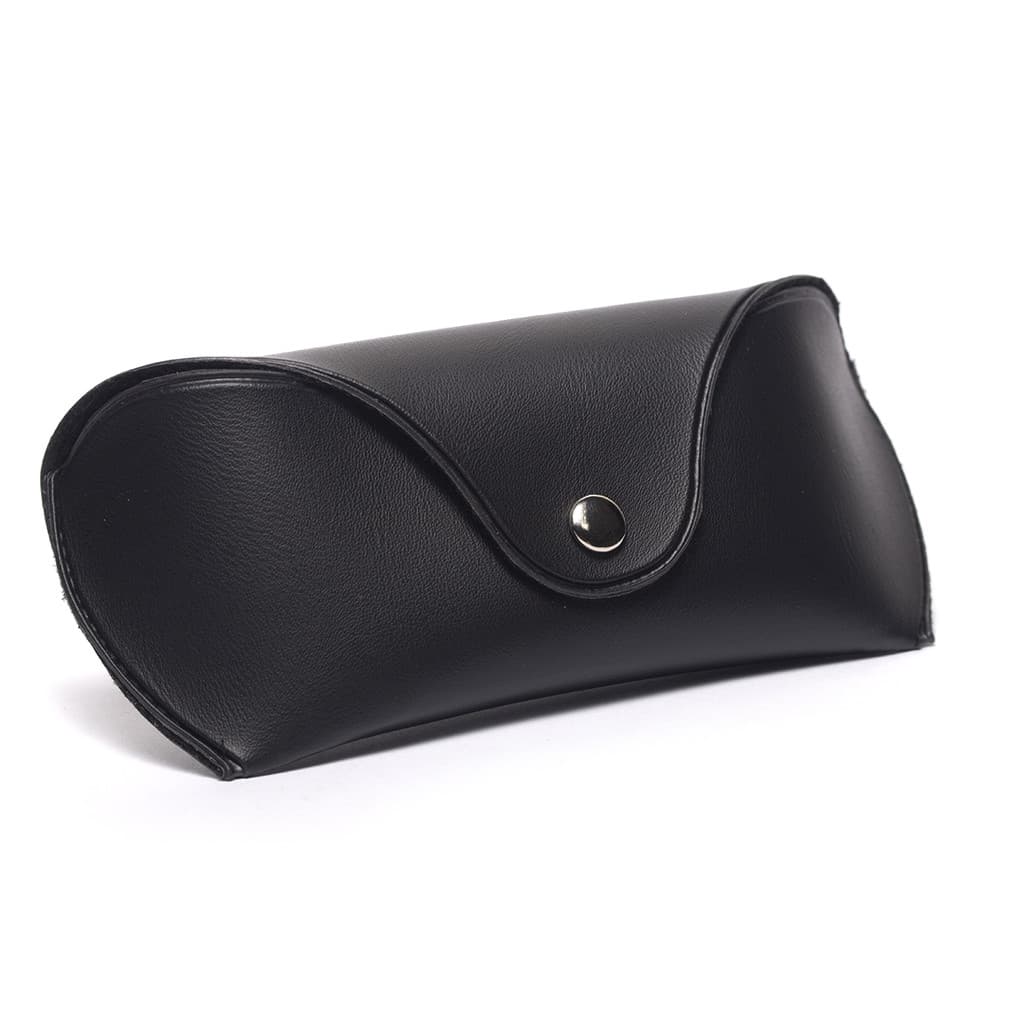 Kit 100 Estojo para Oculos Case Capinha Preto Atacado Otica
