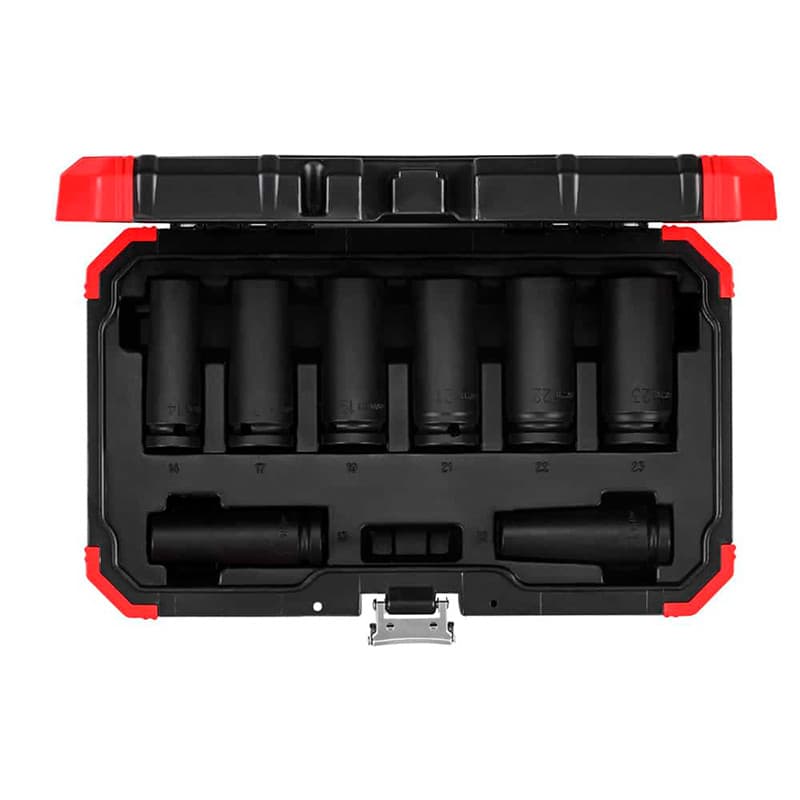 Jogo de Soquete Longo Impacto 12" 8 Pecas Gedore Red R63003108 - 3300709