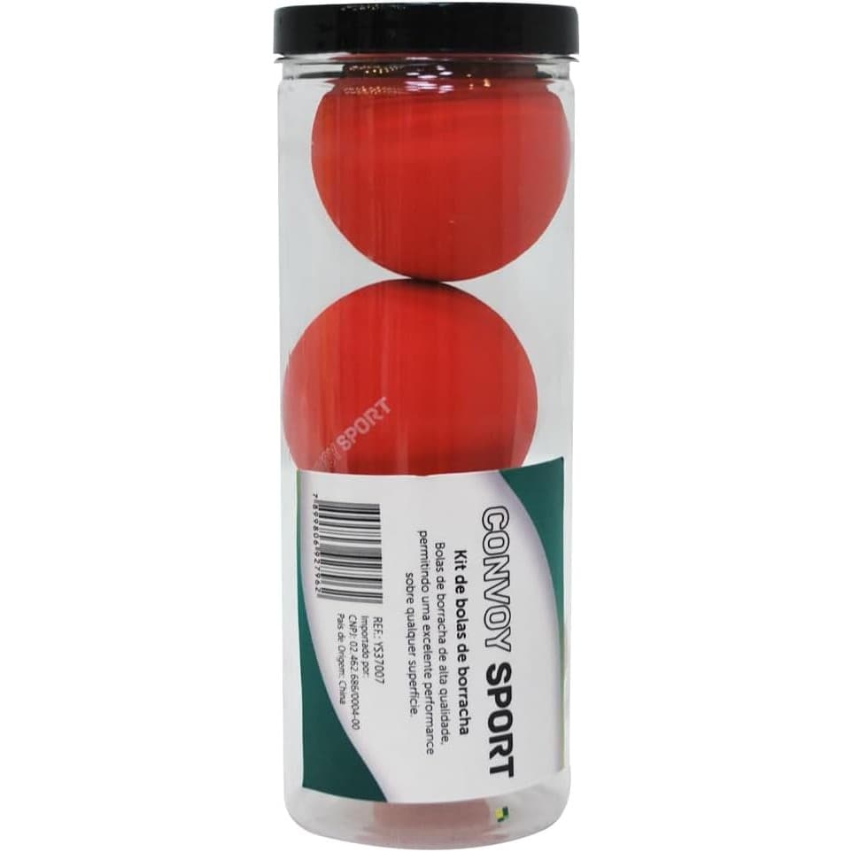 Kit 3x Bolas Bolinhas de Borracha Sport Frescobol Beach Tennis