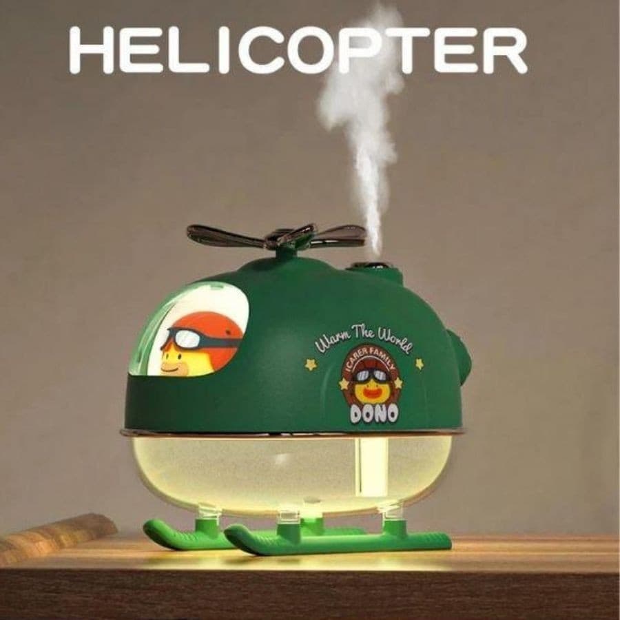 UMIDIFICADOR DE AR HELICOPTERO USB