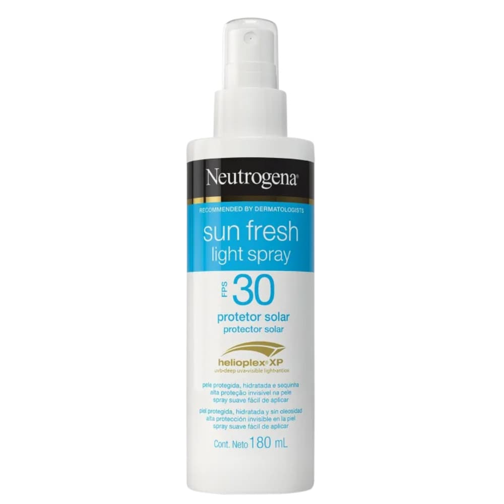 Protetor Solar Neutrogena Sun Fresh FPS 30 Light Spray 180ml