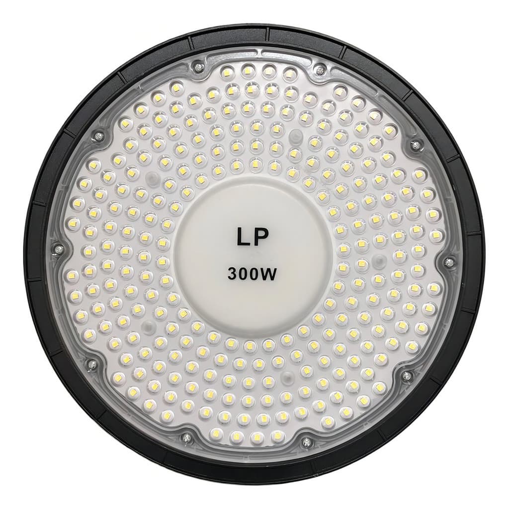 Luminária Led Ufo High Bay Galpão Feira Industrial 300w Ip67