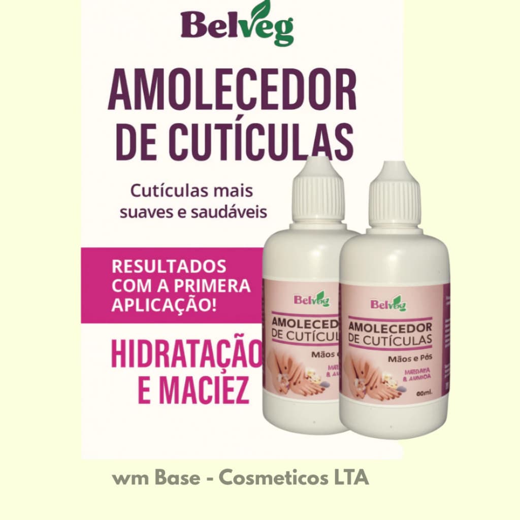 Amolecedor de Cutículas Hidrata e Nutre  Mãos e Pés Perfeitos em Minutos Ótima Qualidade
