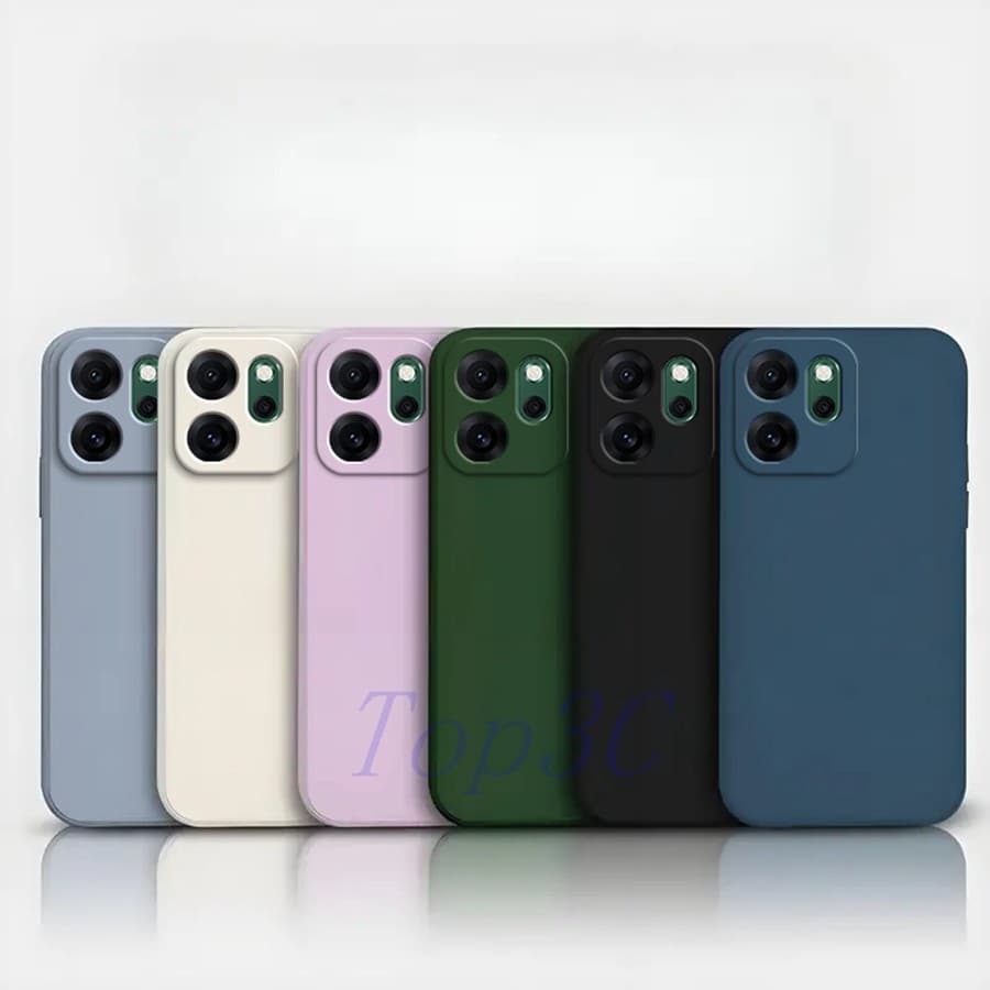 Capa De Telefone De silicone De Cor Sólida OPPO Reno 14F 5G YT