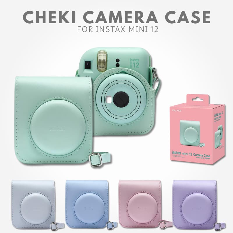 FUJIFILM Instax Mini 12 Genuine Camera Case - Various Colors