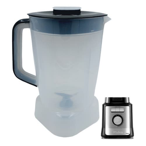 Jarra Copo de Liquidificador Britânia BLQ1300P Fortis Turbo Translúcido