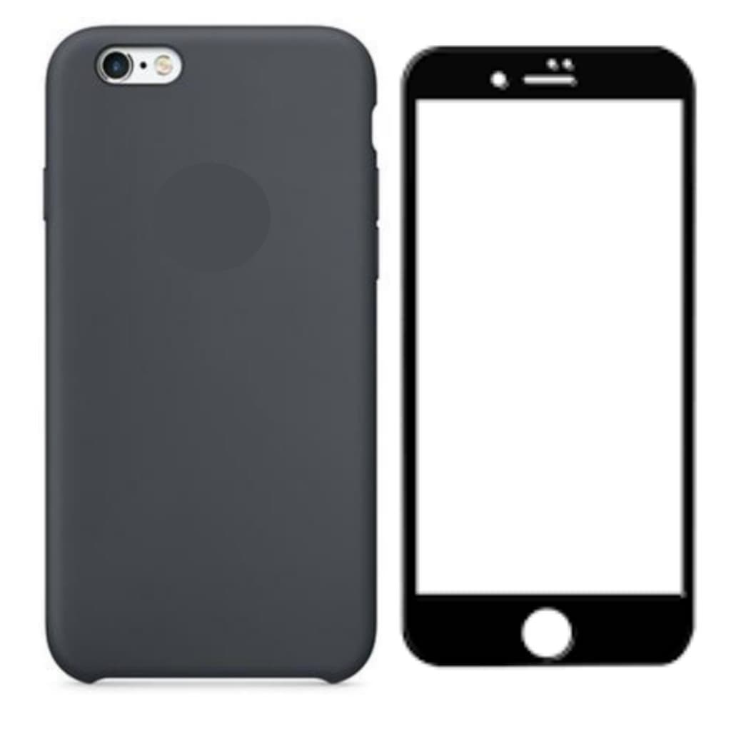 Capa Capinha Aveludado Para iPhone Xr + Película De Vidro 3d