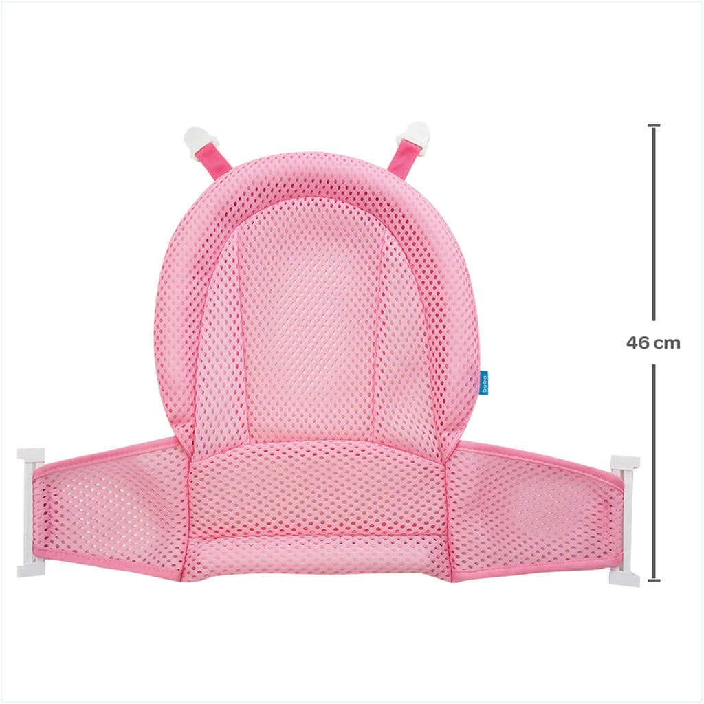 REDE DE PROTECAO BUBA PARA BANHEIRA BABY ROSA