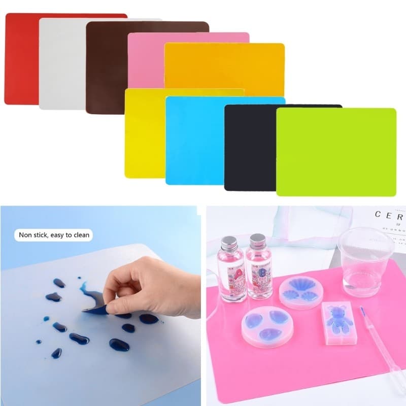 Tapete Artesanal De Silicone KIN Para Molde De Fundição De Resina Folha Antiderrapante Antiaderente