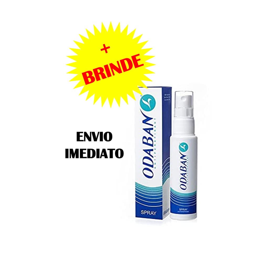 Odaban Spray PRONTA ENTREGA - Hiperidrose/suor Excessivo + BRINDE - ****(REVENDEDOR OFICIAL)****