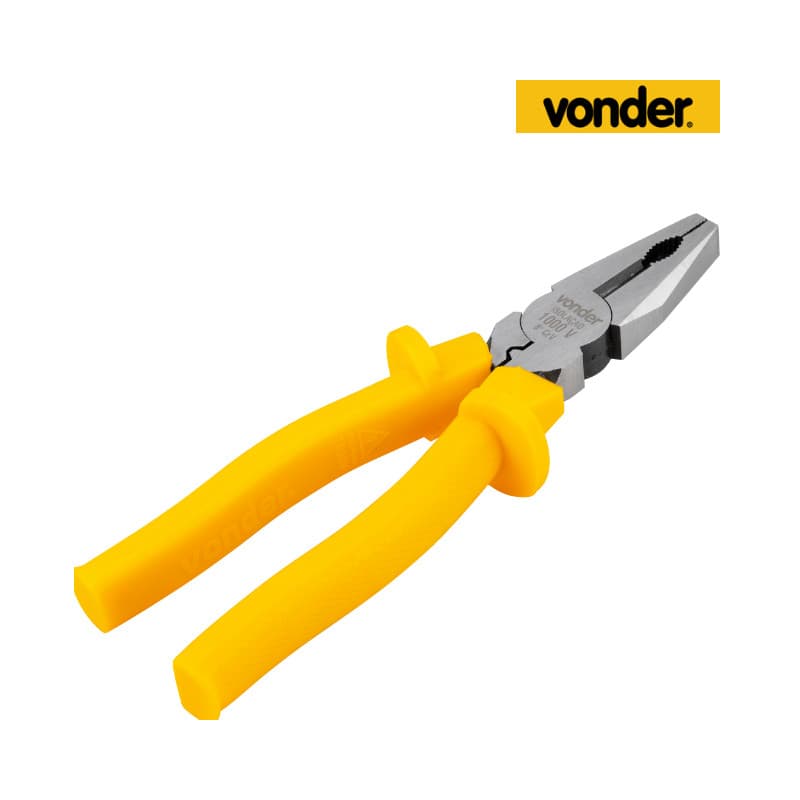 Alicate Universal 8" para Eletricista 1000V Profissional CRV – VONDER