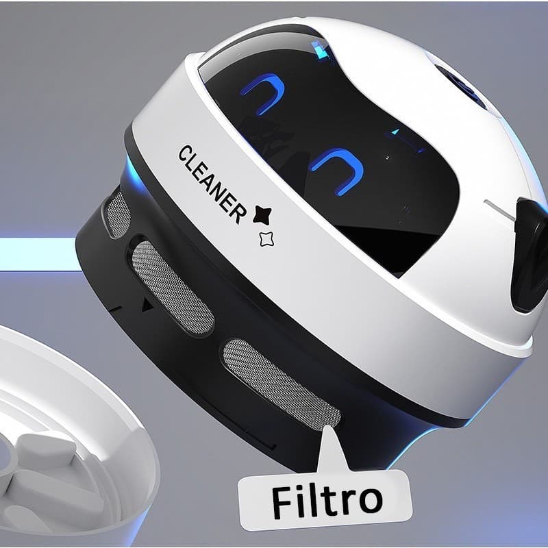 Novidade Mini Aspirador De Mesa Limpador Pó Teclado Migalhas Robô Qualidade