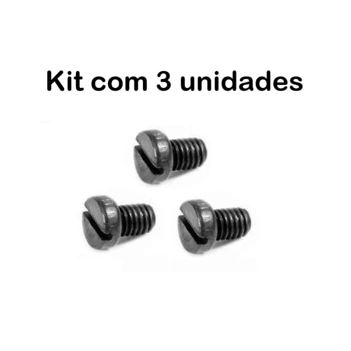 KIT 3 Parafuso Da Agulha Para Máquina Reta Industrial