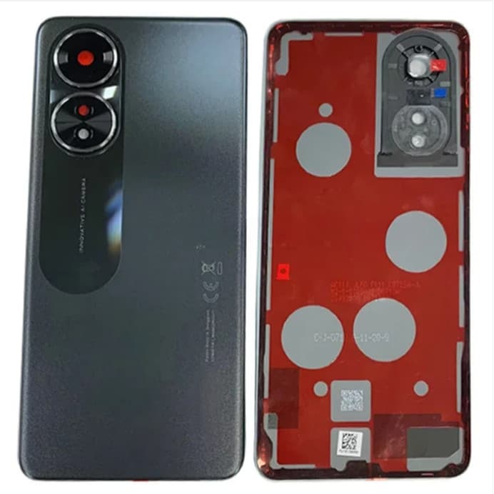 Porta Traseira Bateria Capa Habitação Caso Para OPPO A58 4G Com Peças De Reparo Da Lente Câmera