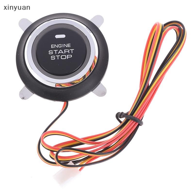 xiny 12V Substituição Automática Do Motor Carro Botão De Parada De Partida De Ignição n