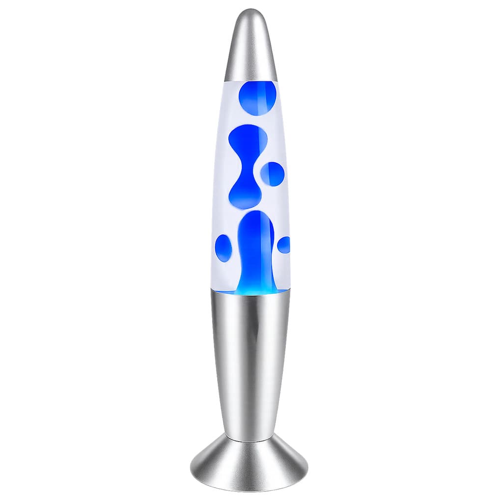 Luminária Abajur Mesa Decoração Bolha Lava Lamp Mesa Escritório 110V Tomada Interruptor