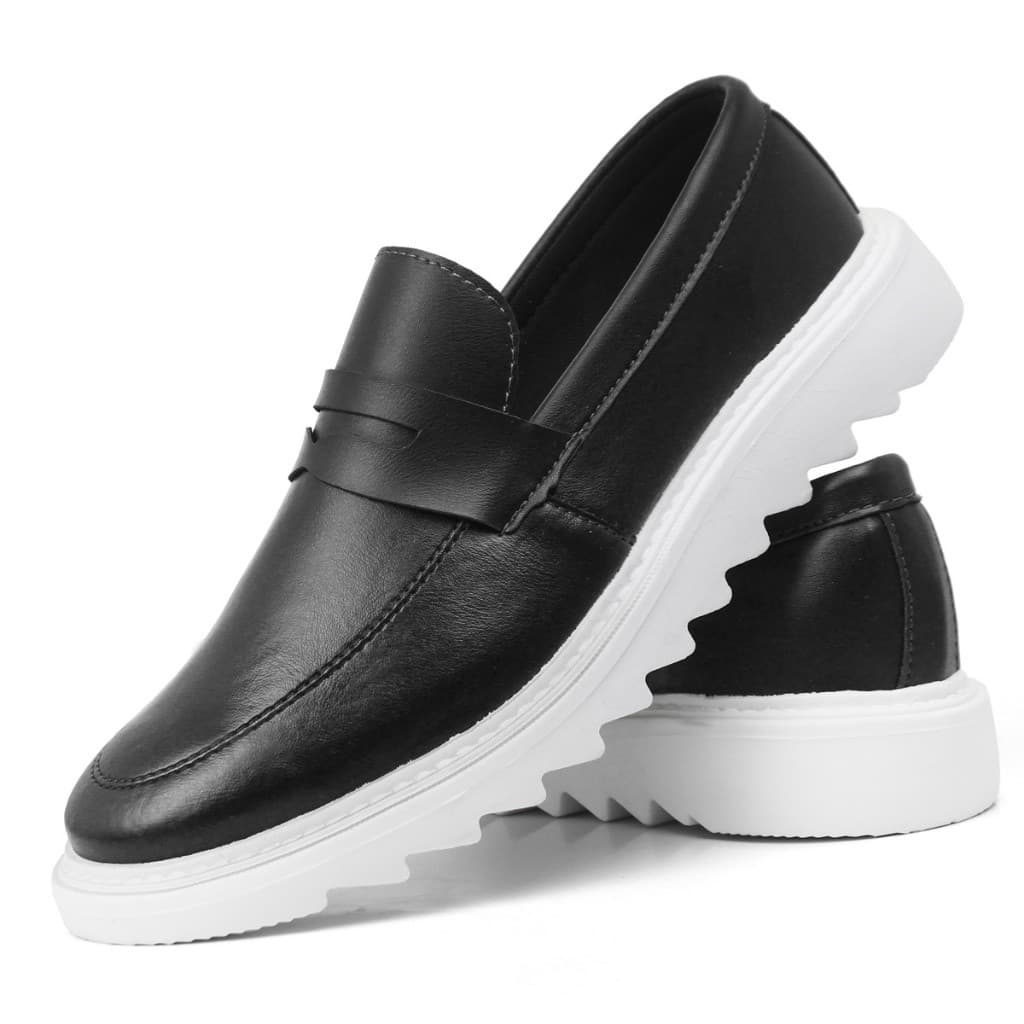 Sapato Mocassim Tratorado Masculino Loafer Estiloso Na moda Elegante