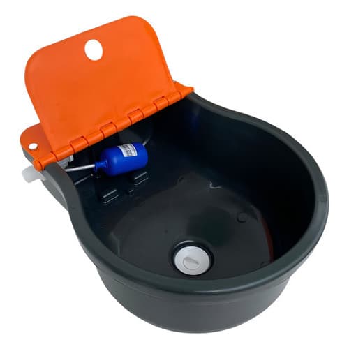 Bebedouro Automático 8 Lt Para Animal Cavalo Boi Cabra Cães Com Tampa Retrátil