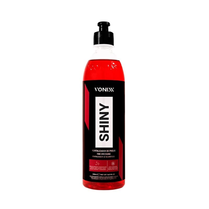 Revitalizador de Pneus Pretinho Alto Brilho Shiny 500ml Vonixx