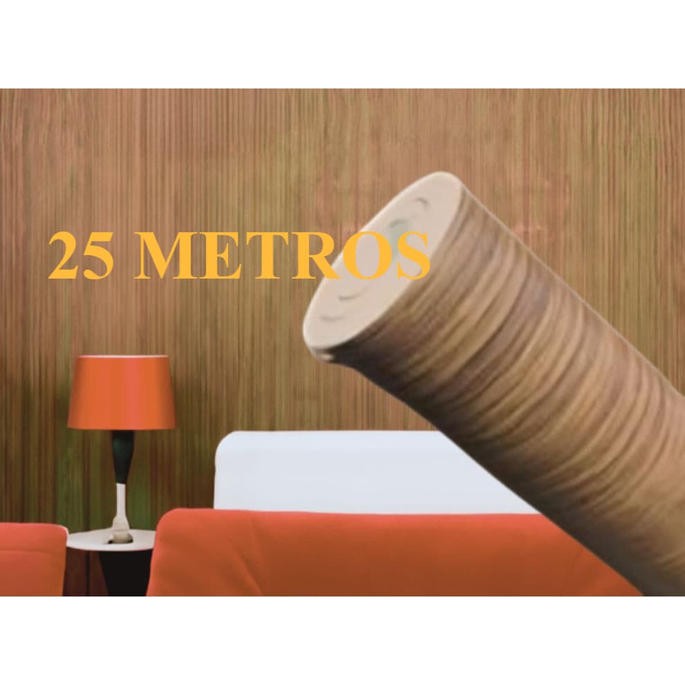 Papel de Parede PREMIUM 5M Madeira Tabaco Claro 5m x 45cm Adesivo Autocolante Móveis e Parede