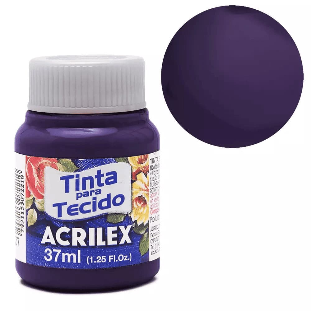 Tinta para Tecido Acrilex 37ml