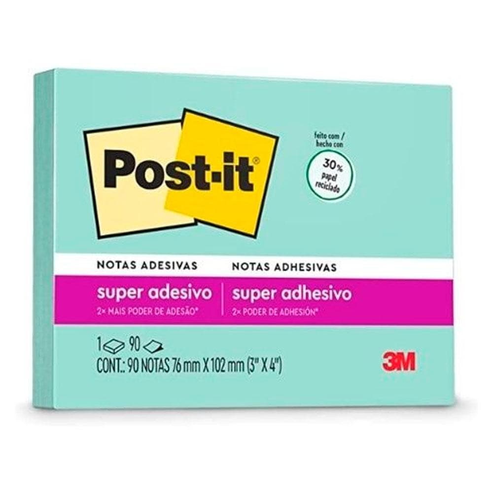 Mantenha-se Organizado com o Bloco Post-it 76x76 c/90 Folhas