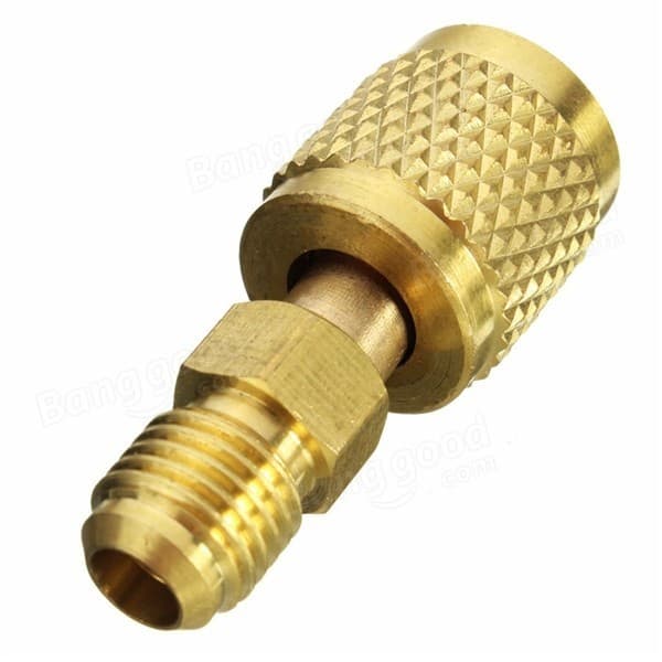 Adaptador Mangueira Manifold R410A 5/16F X 1/4M R22 HAR410A VL90410