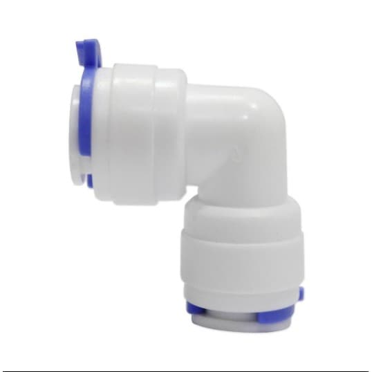 Cotovelo União Conexão Engate Rápido Liso Para Filtro 1/4 para 1/4