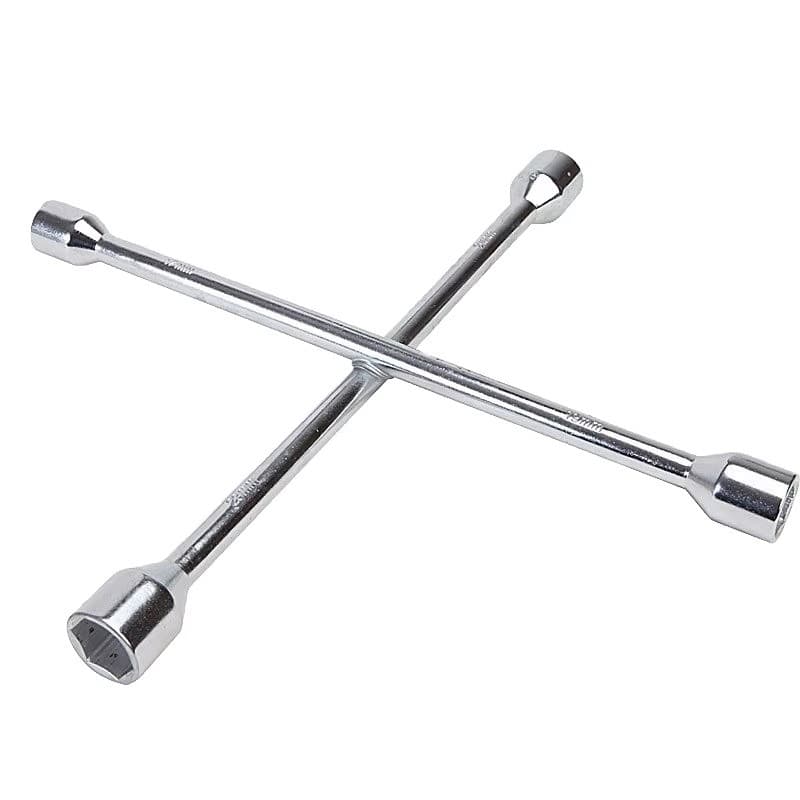 Chave De Roda Tipo Cruz 17-19mm 21-23mm Profissional 4 Bocas