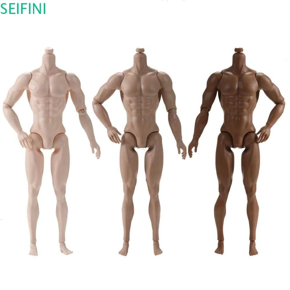 Modelo Masculino SEIFINI , Corpo Forte Articulado Móvel 1/6 De Figura De Ação De Substituição De 31 Cm De Altura