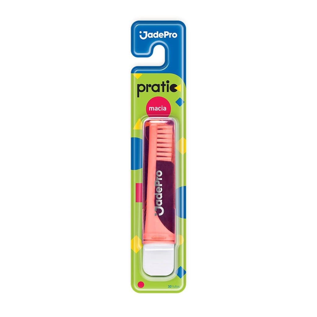 Escova de Dente Portatil Para Viagem Pratic JadePro