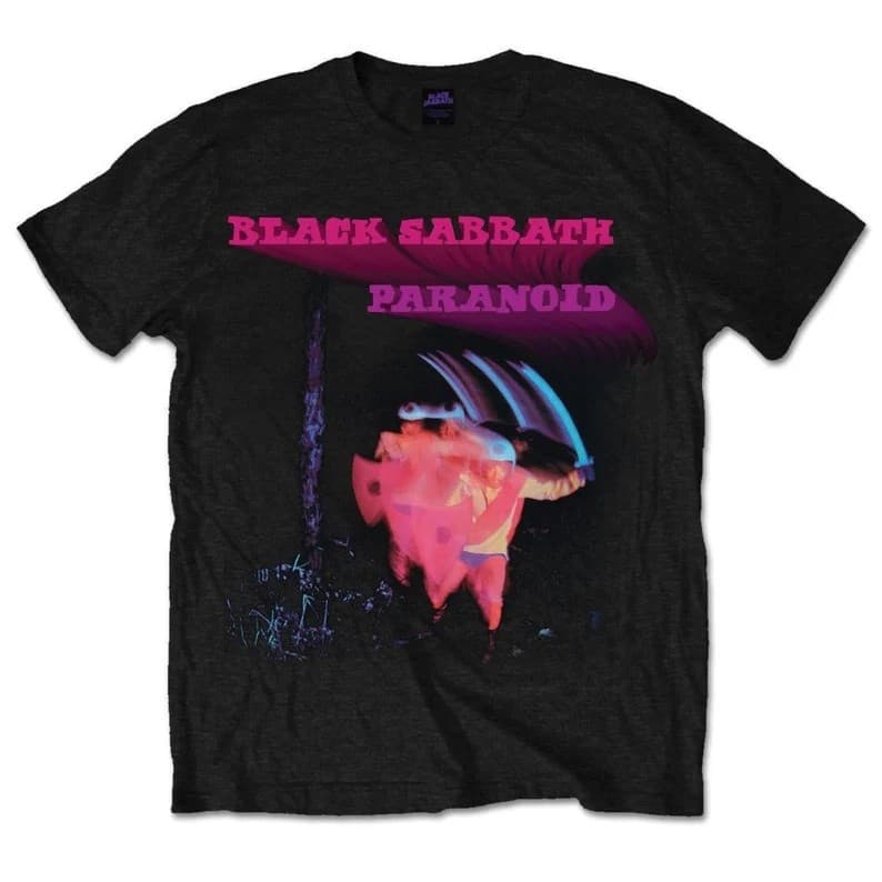 Camiseta Unissex Básica Estampa Banda de Rock Black Sabbath Álbum - Camisa 100% em Algodão - Envio Imediato - DR Bigorna