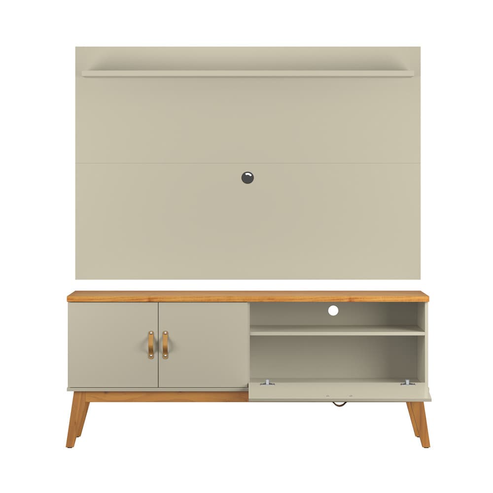 Rack Com Painel Sirius 1.6 Para Sala Tv 60 Polegadas - 3 Cores