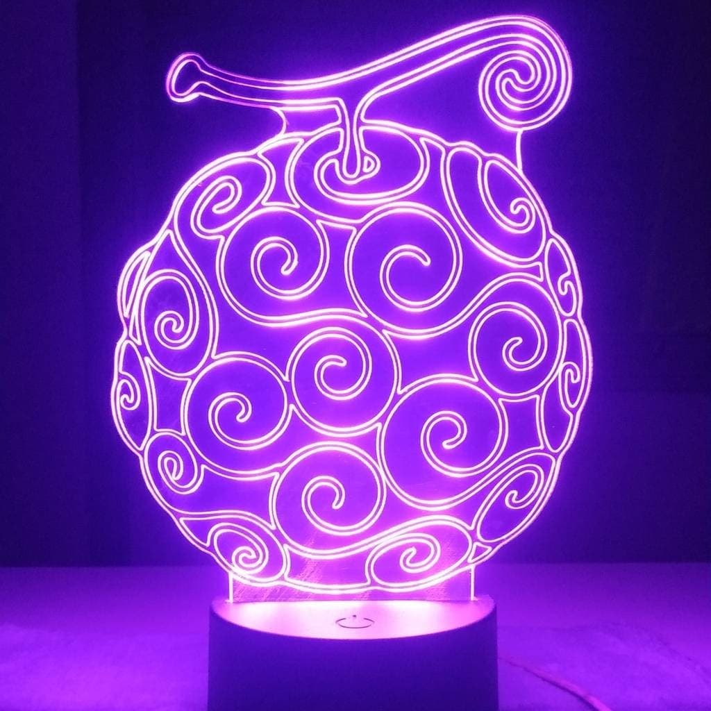 Luminária One Piece Mangá Presente Namorado Boneco Luffy Abajur 3D De Mesa LED Decoração Nerd Geek
