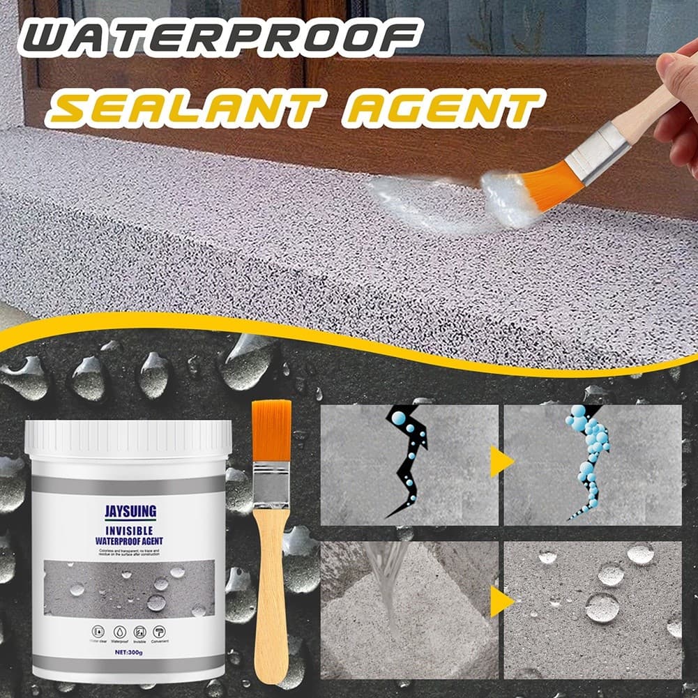 Impermeável300/500/1000ML Agente De Revestimento Transparente Anti-Vazamento Casa, banheiro, selador de reparo de parede