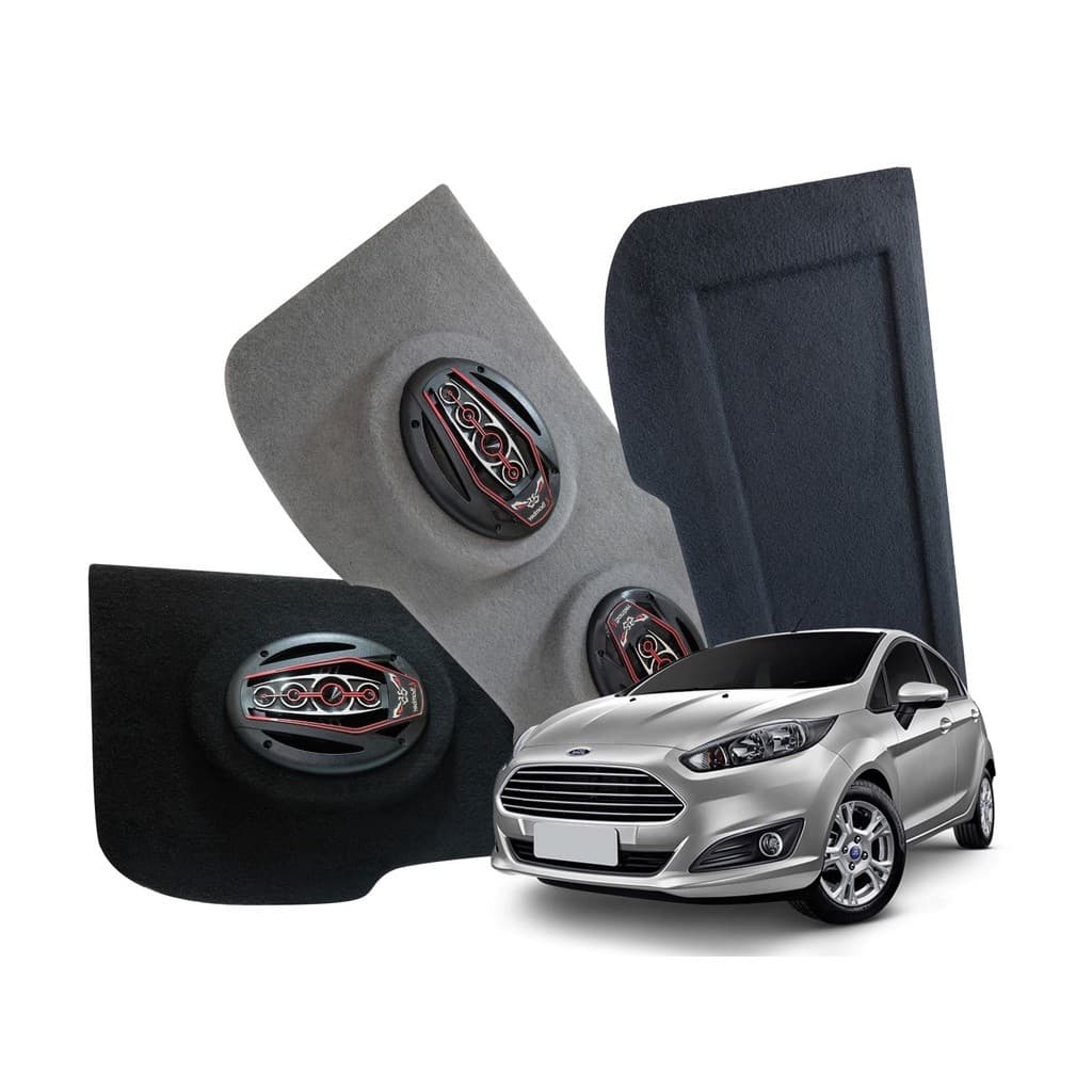 Tampao Traseiro New Fiesta 2011 A 2019 Bagagito Com Cordinhas