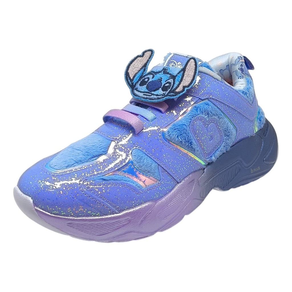 Tênis Infantil Menina Conforto Fácil Calce Stitch Bibi