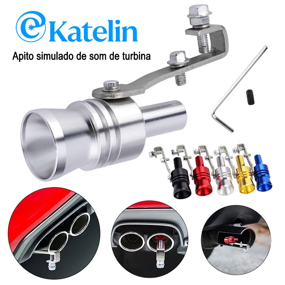 Apito De Turbina Modificado Para Carro/moto,Tubo De Escape, Apito De Cauda, ​​apito De Cauda, ​​som De Apito De Turbina