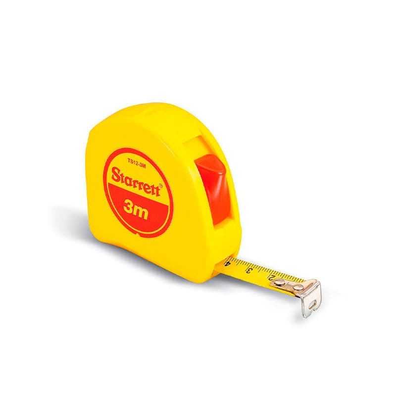 Trena 3mt Starrett Pol/Mm - Kts12-3m