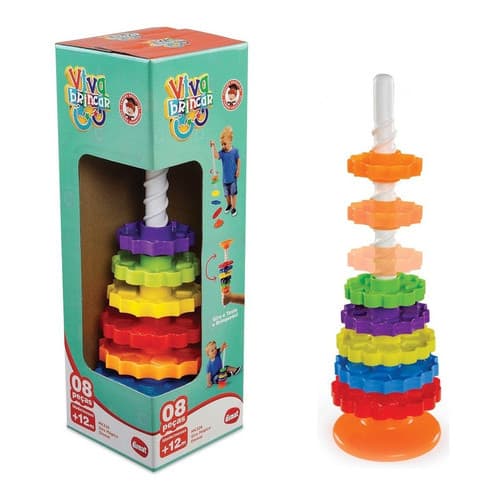 Brinquedo Didático Giro Mágico Dismat Cor Sortida Educativo