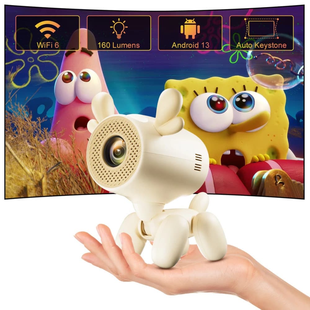 Atualizado Projetor Smart HY320LI  Android Full HD 1920x1080 Bluetooth Wi-fi