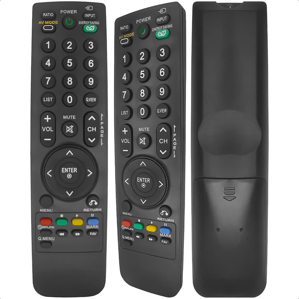 Controle Remoto Universal Compativel Com Tv LG 42LH20R 42LE5300 E Pilhas