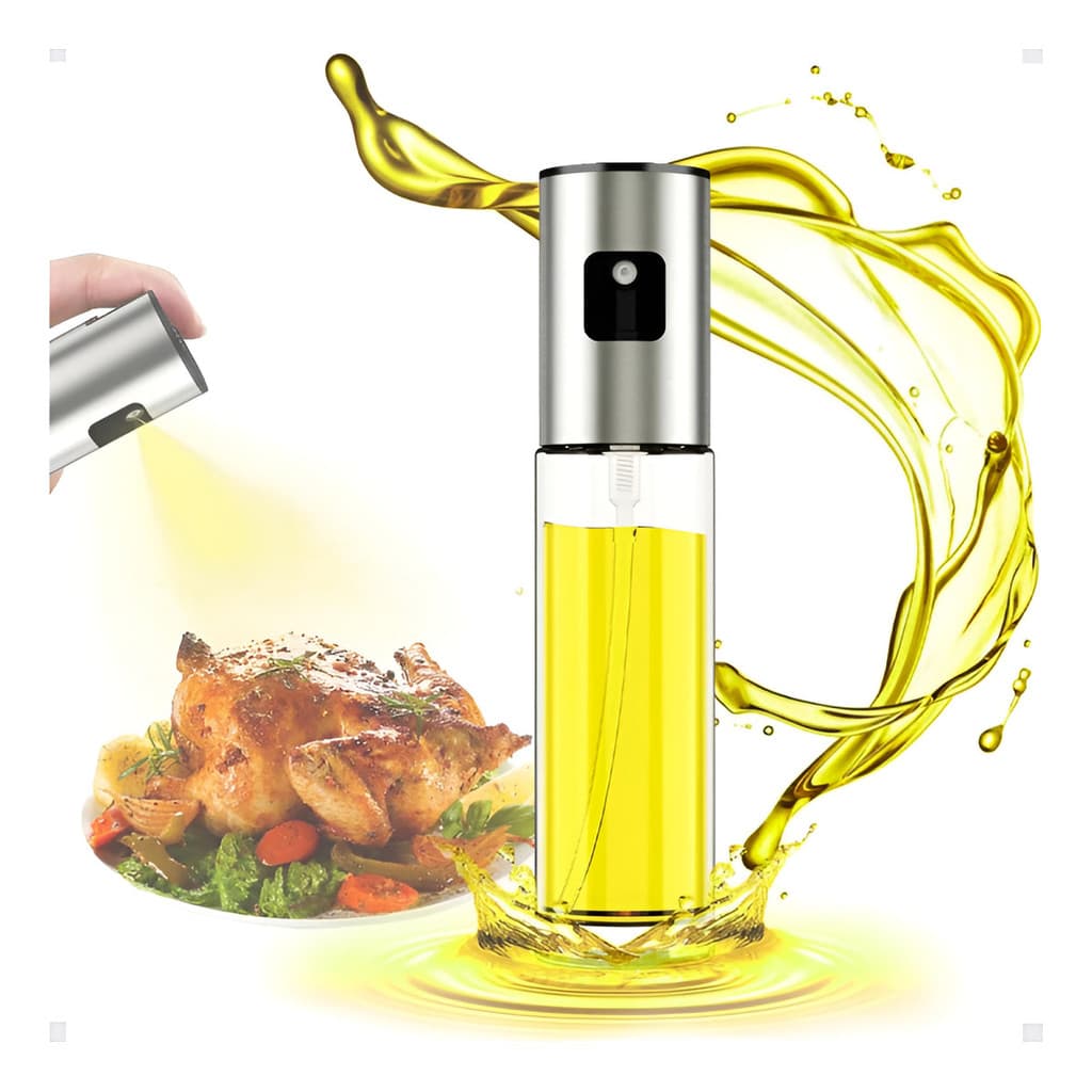 Spray Borrifador De Azeite Porta Vinagre Oleo 100ml Vidro Ga