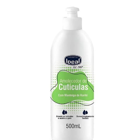 Ideal Amolecedor De Cutículas Manteiga Karite 500Ml