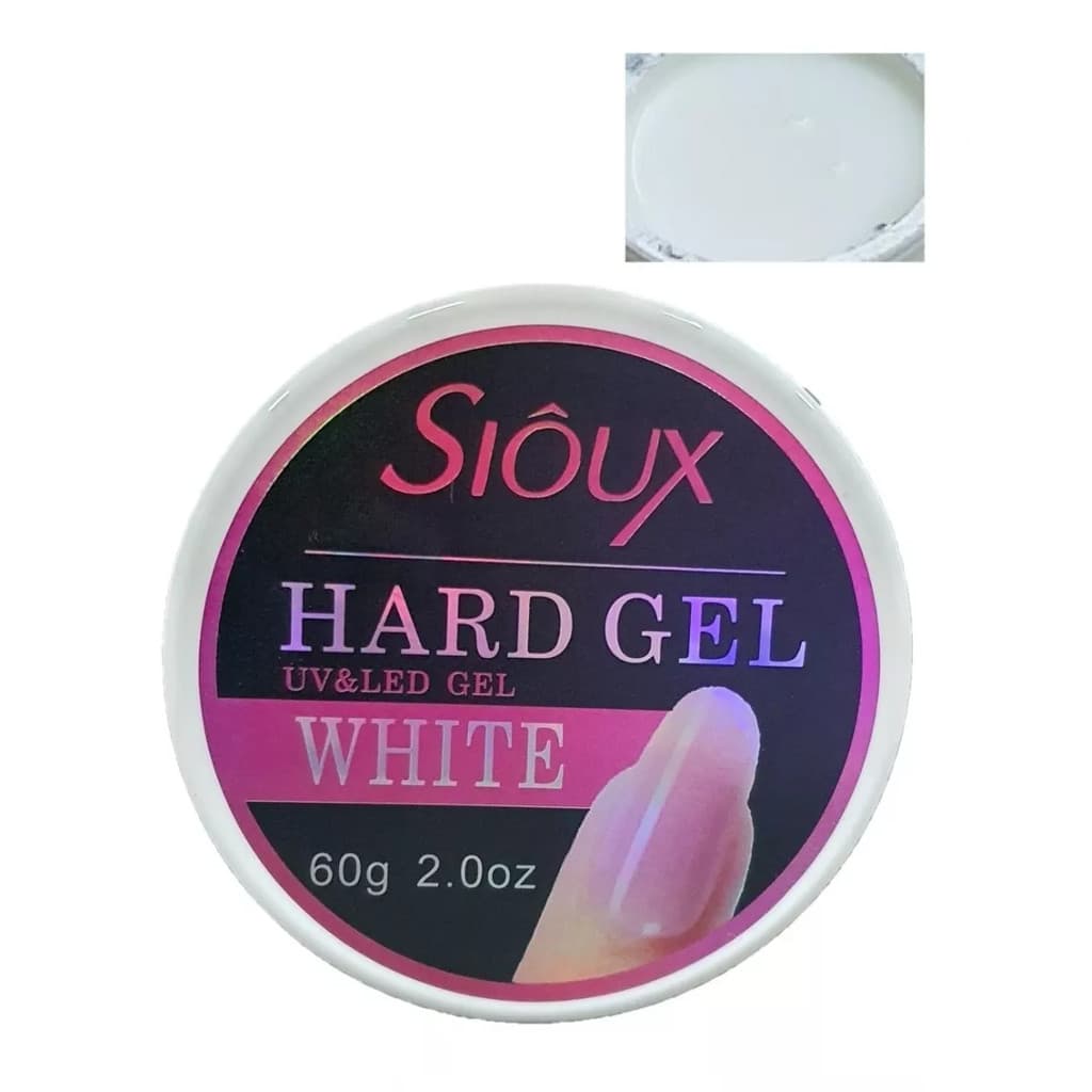 Gel Sioux Hard 15g Uv Led Alongamento Unha Acrigel Fibra Art