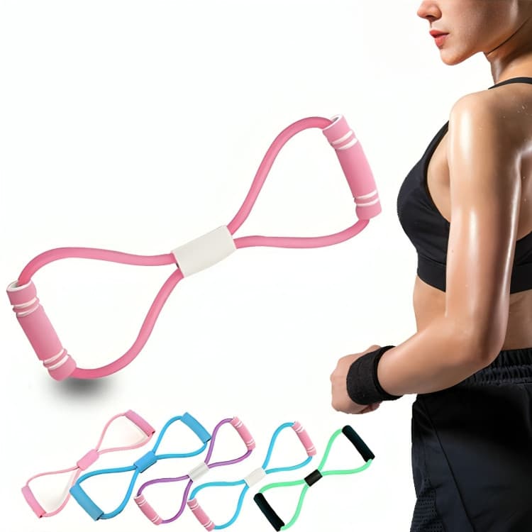 Elástico Tensão Multifuncional Ombro Bíceps Tríceps Glúteos Elástico de Exercícios Em Casa Elástico Extensor