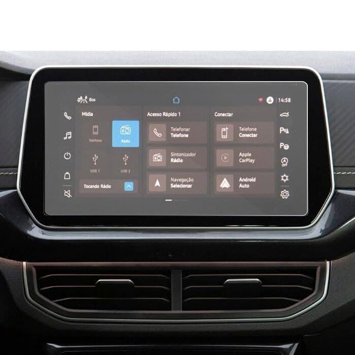 Película Multimídia Vw T-cross Highline 2025/2026 gel-Clear