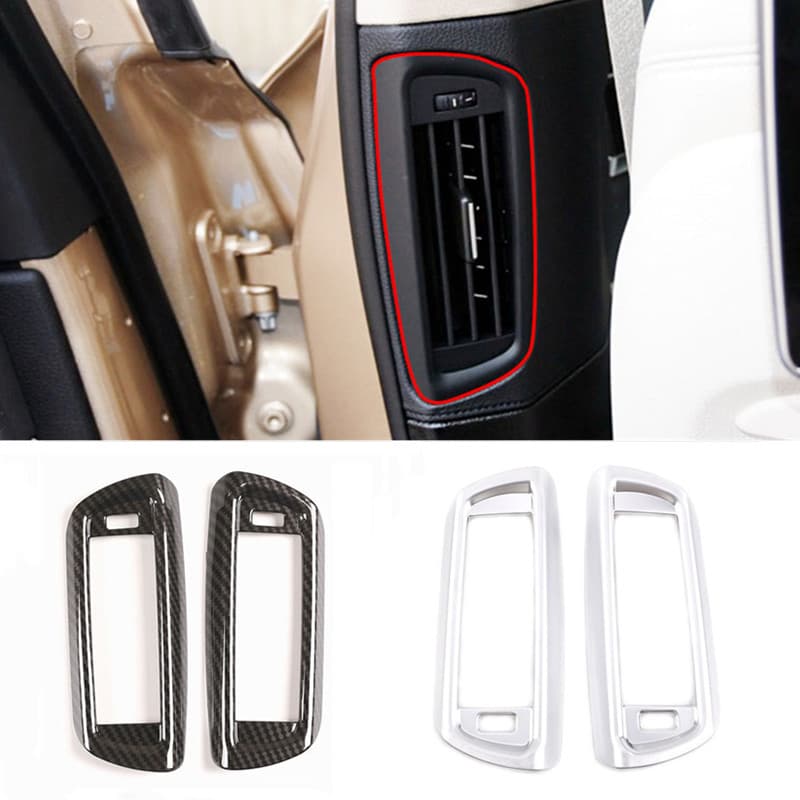 Pilar Traseiro Do Carro B Saída De Ar Condicionado Quadro Adesivo Capa Guarnição Apto Para BMW Série 7 F01 F02 2009-2014
