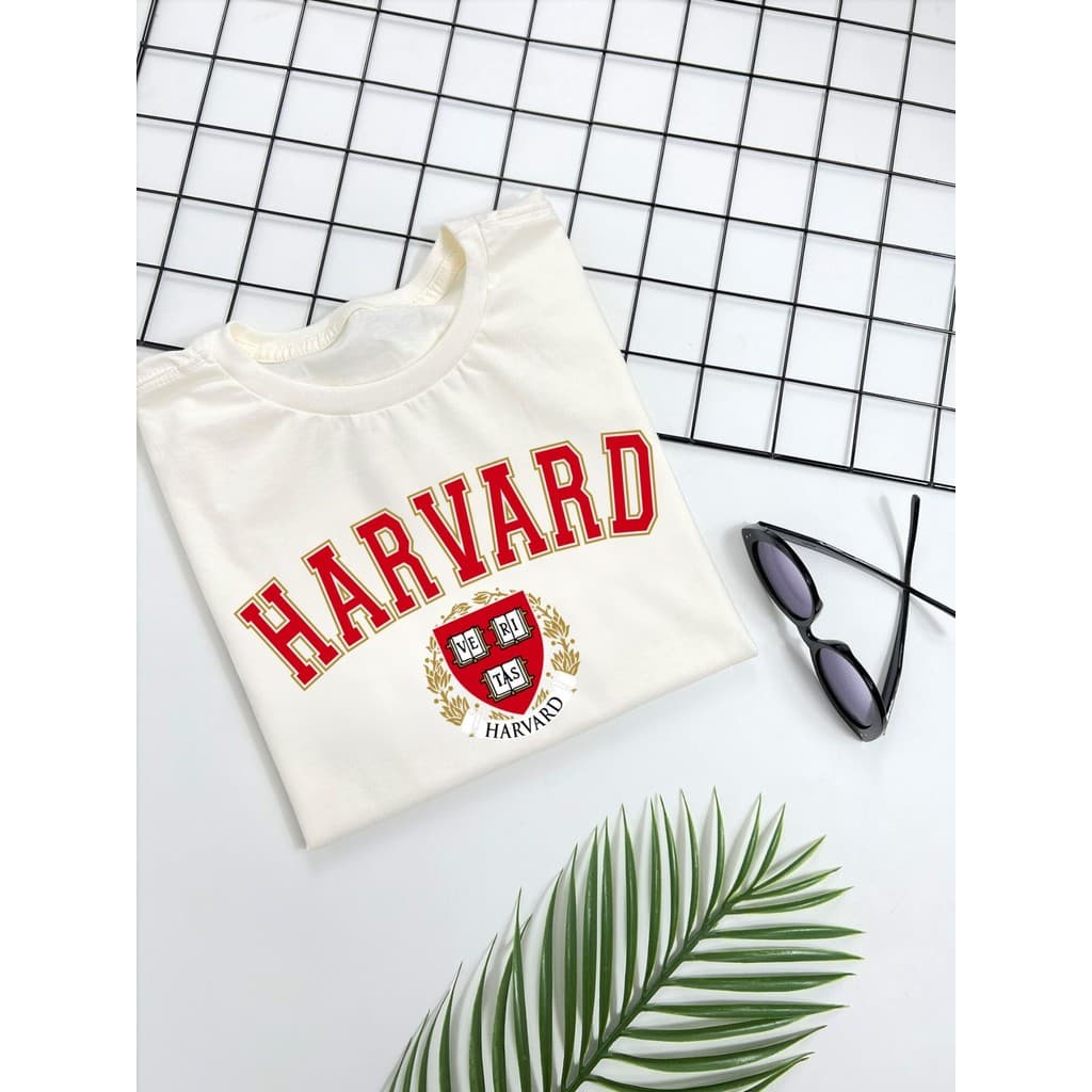 T-shirt Harvard Off white